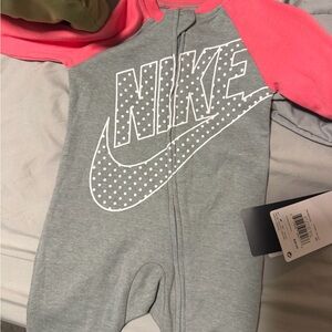 Nike Kids One Piece in Gray and Pink